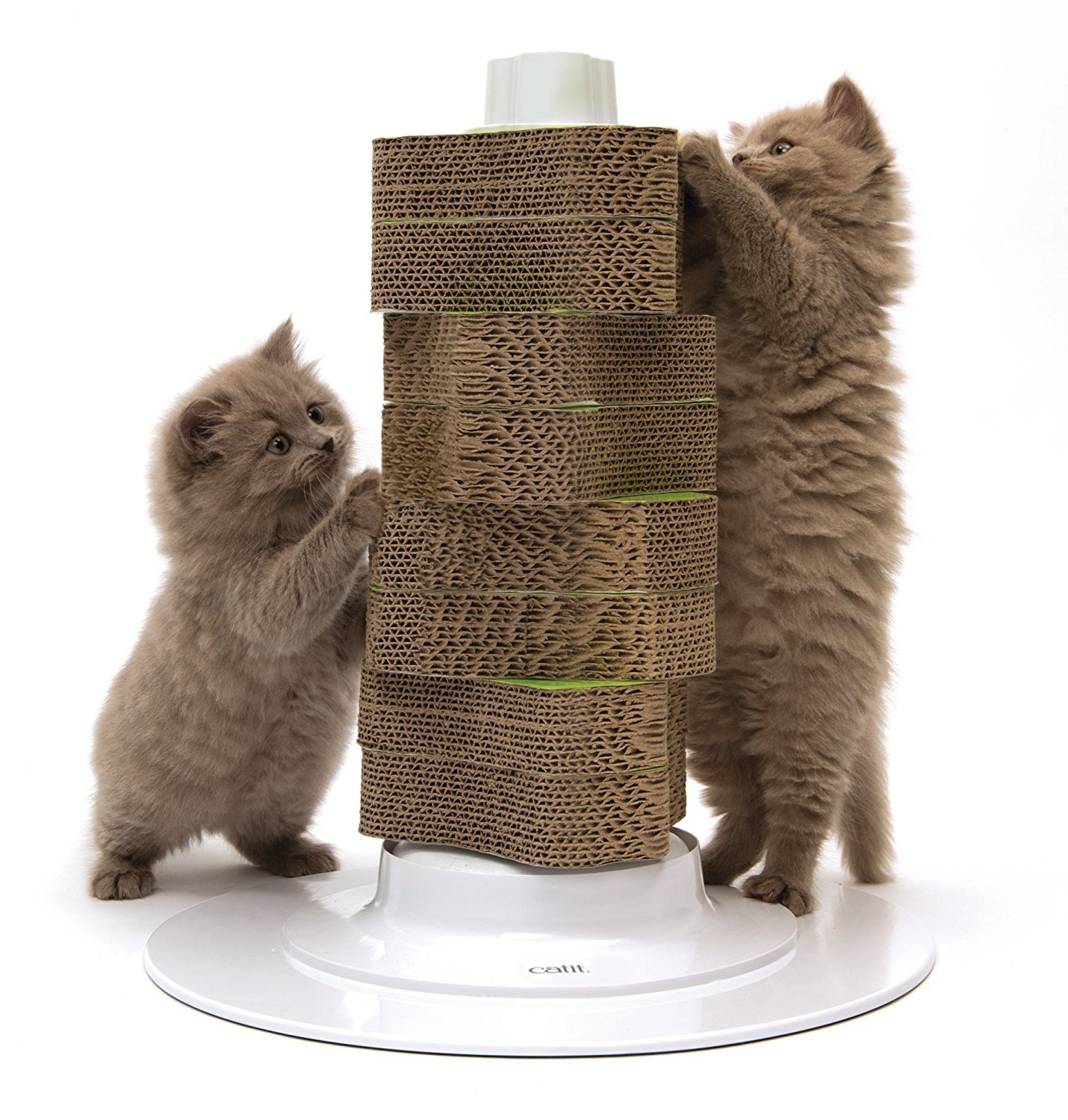 catit-senses-2-0-griffoir-pour-chat-avec-8-disques-carton-renouvelables image 1
