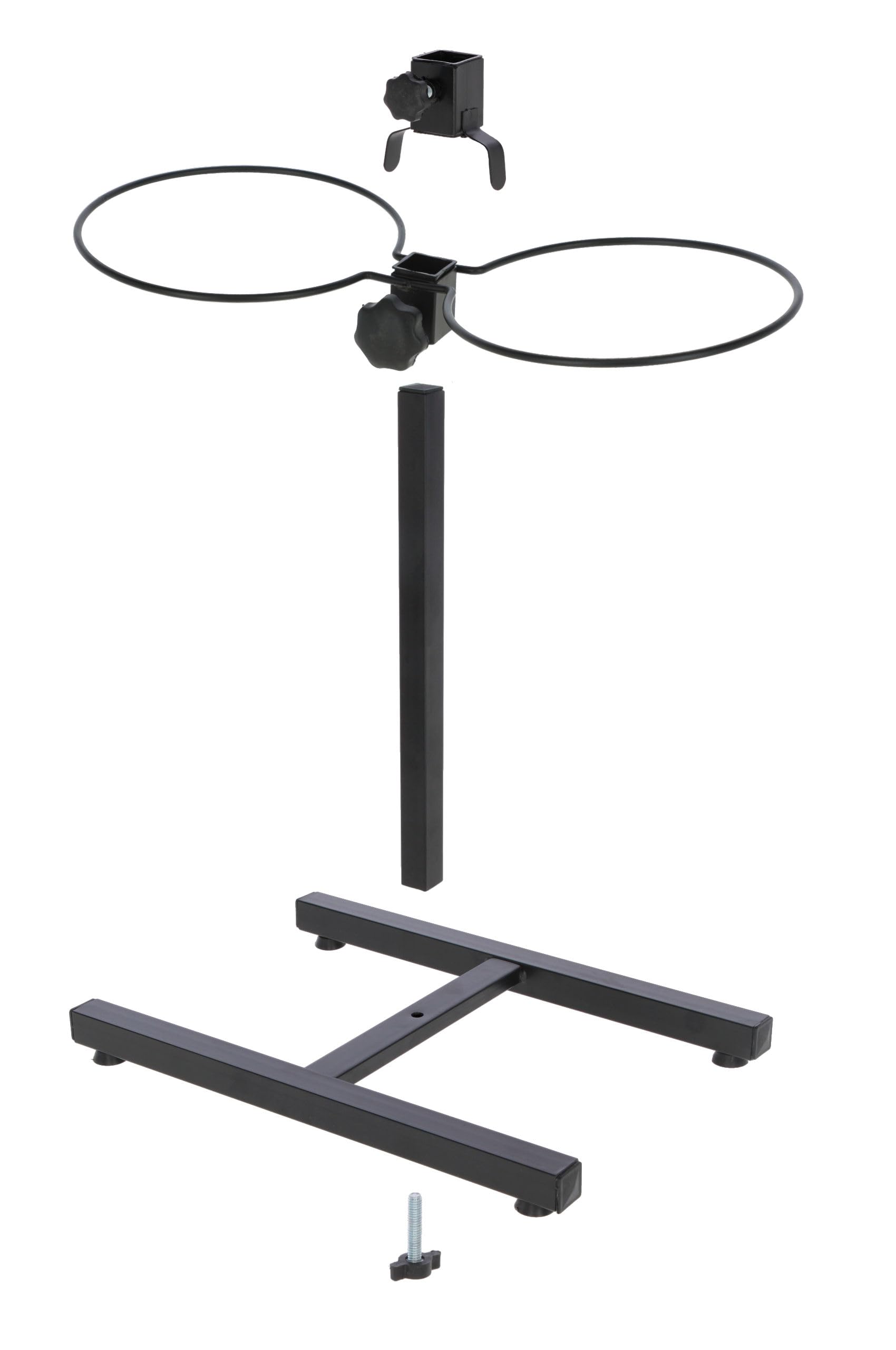 kerbl-mangeoire-sur-pied-r-glable-chien-et-chat-2-x-2800-ml-hauteur-43-cm-noir image 7