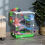pawhut-cage-hamster-18-5-tages-avec-tubes-roue-gamelle-et-biberon image 2