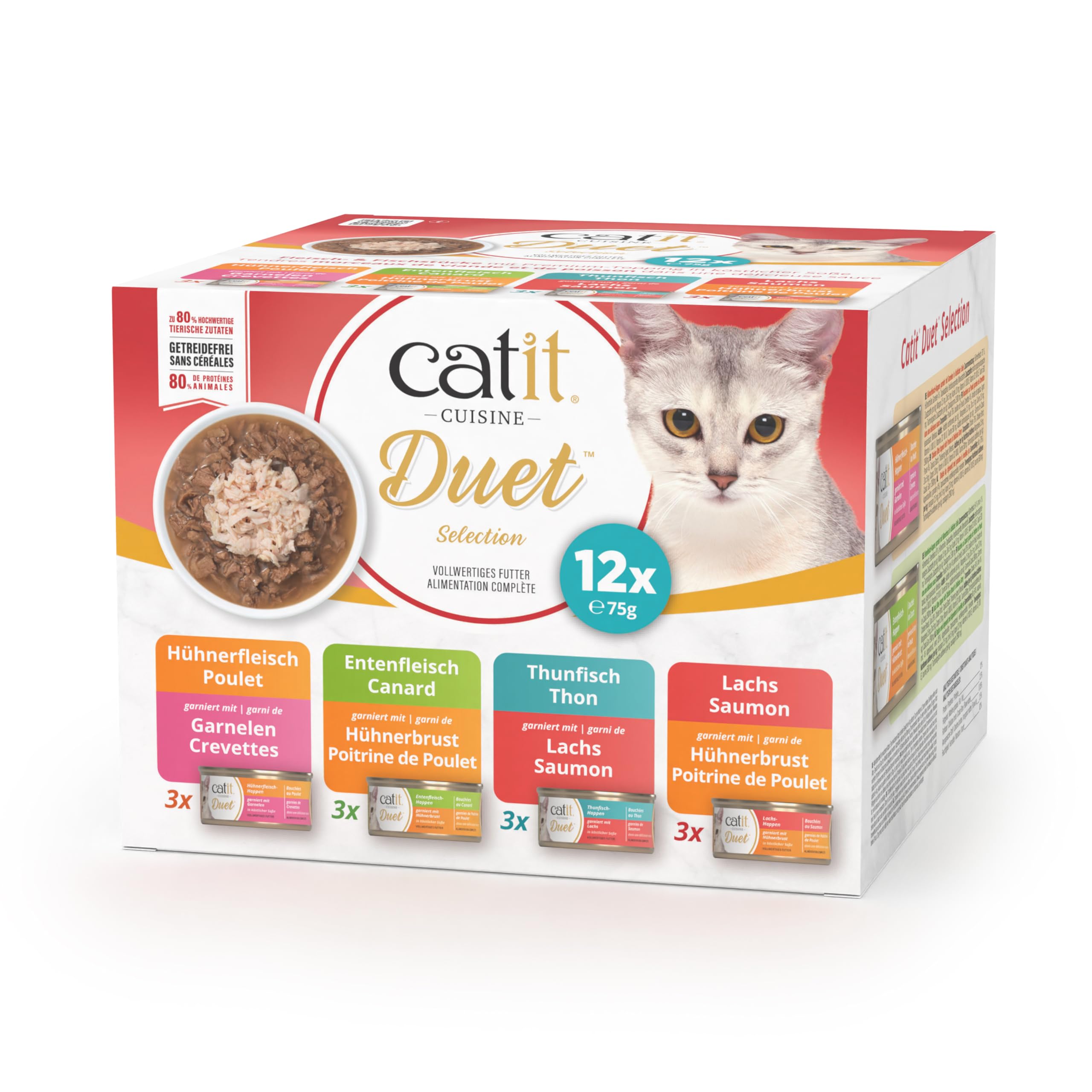 catit-cuisine-duet-mix-pack-nourriture-humide-compl-te-pour-chat-12x75-g-sans-c- image 1