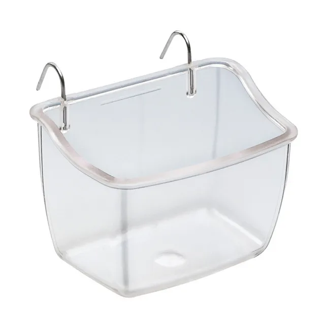 ferplast-mangeoire-pour-oiseaux-fpi-4512-plat-d-alimentation-transparent-9-5-x-7 image 1