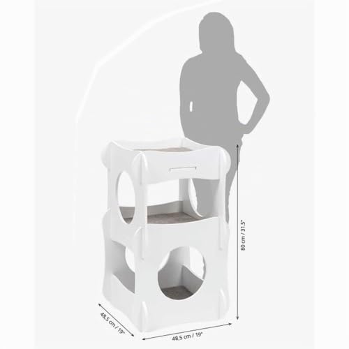catit-vesper-condo-52113-blanc-tour-3-tages-style-r-tro image 8
