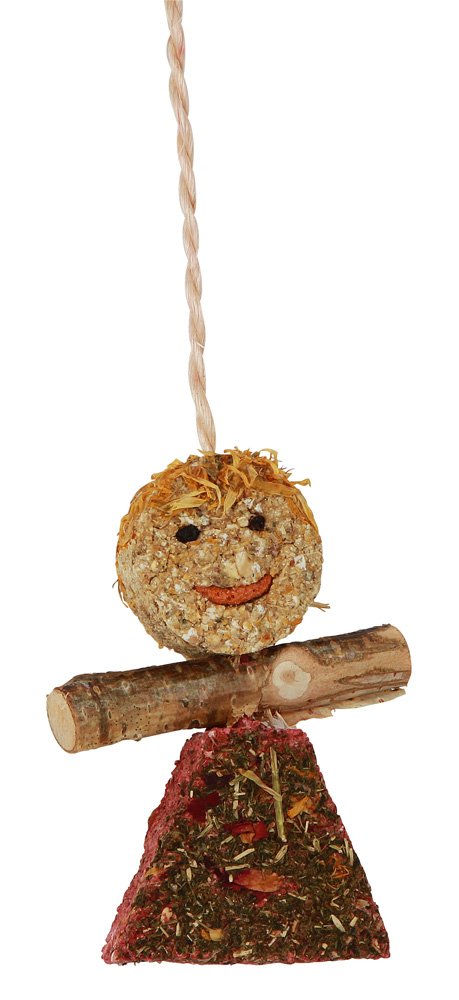 kerbl-native-snacks-madame-l-gumes-liesl-13-x-7-cm-70-g-bois-naturel image 1