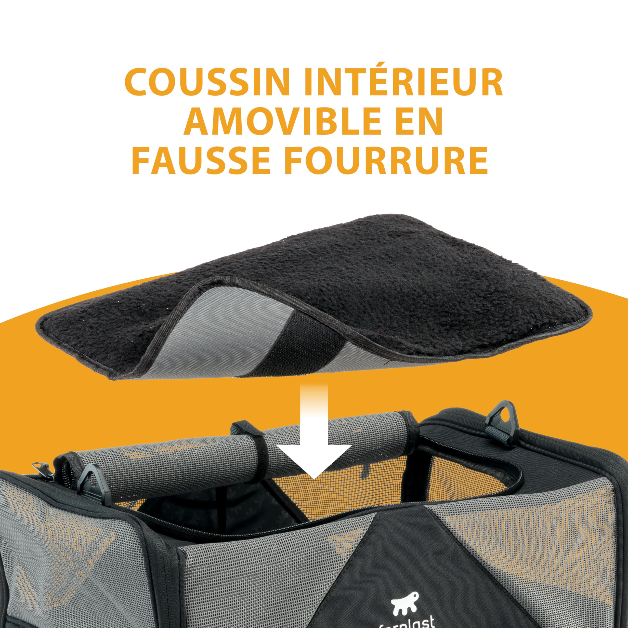 ferplast-voyager-carrier-350-sac-transport-chien-et-chat-45x30x-h33-cm-max-15-kg image 6