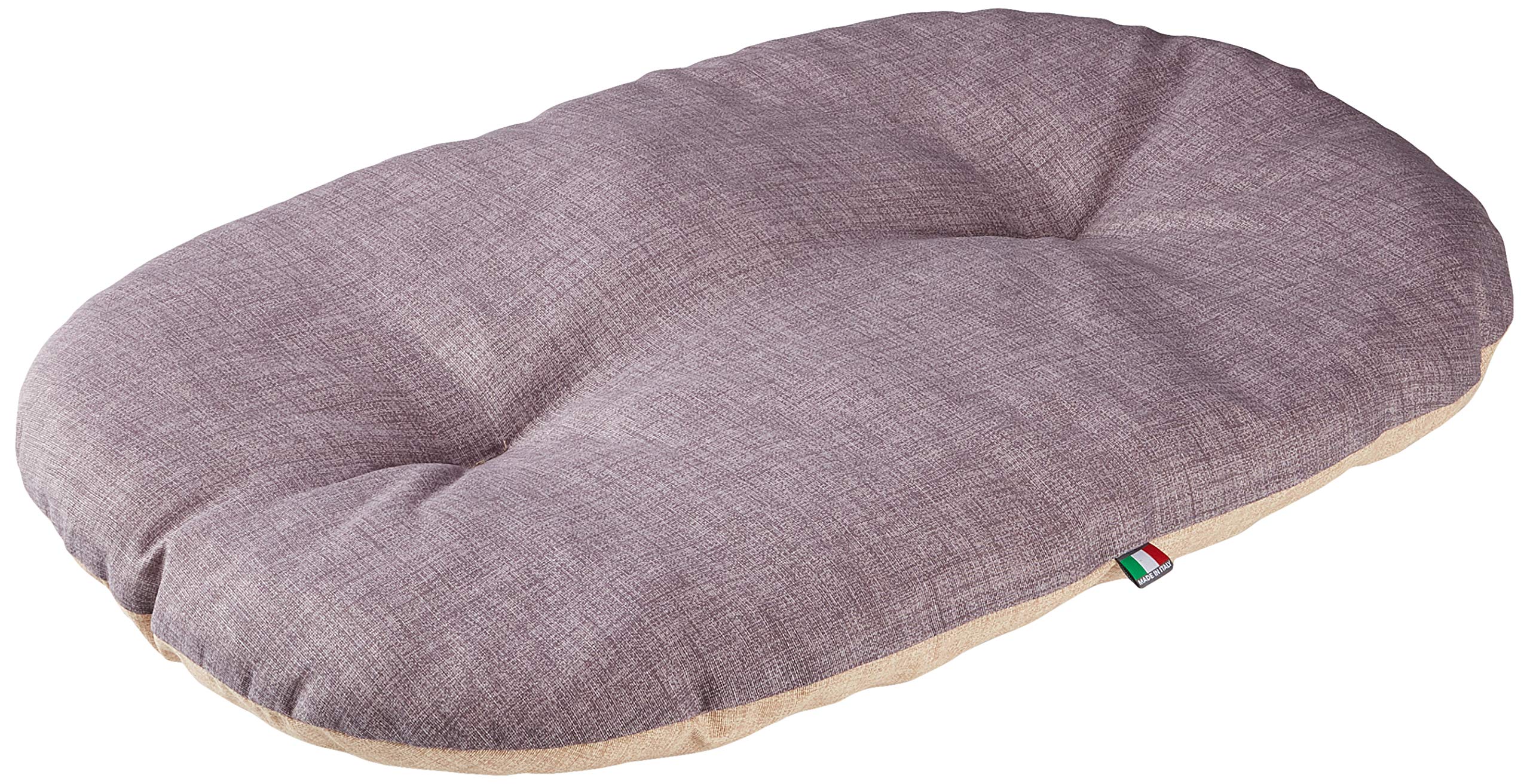 kerbl-loneta-coussin-pour-chien-82-x-57-cm-gris-jaune-reversible-coton-polyster- image 1