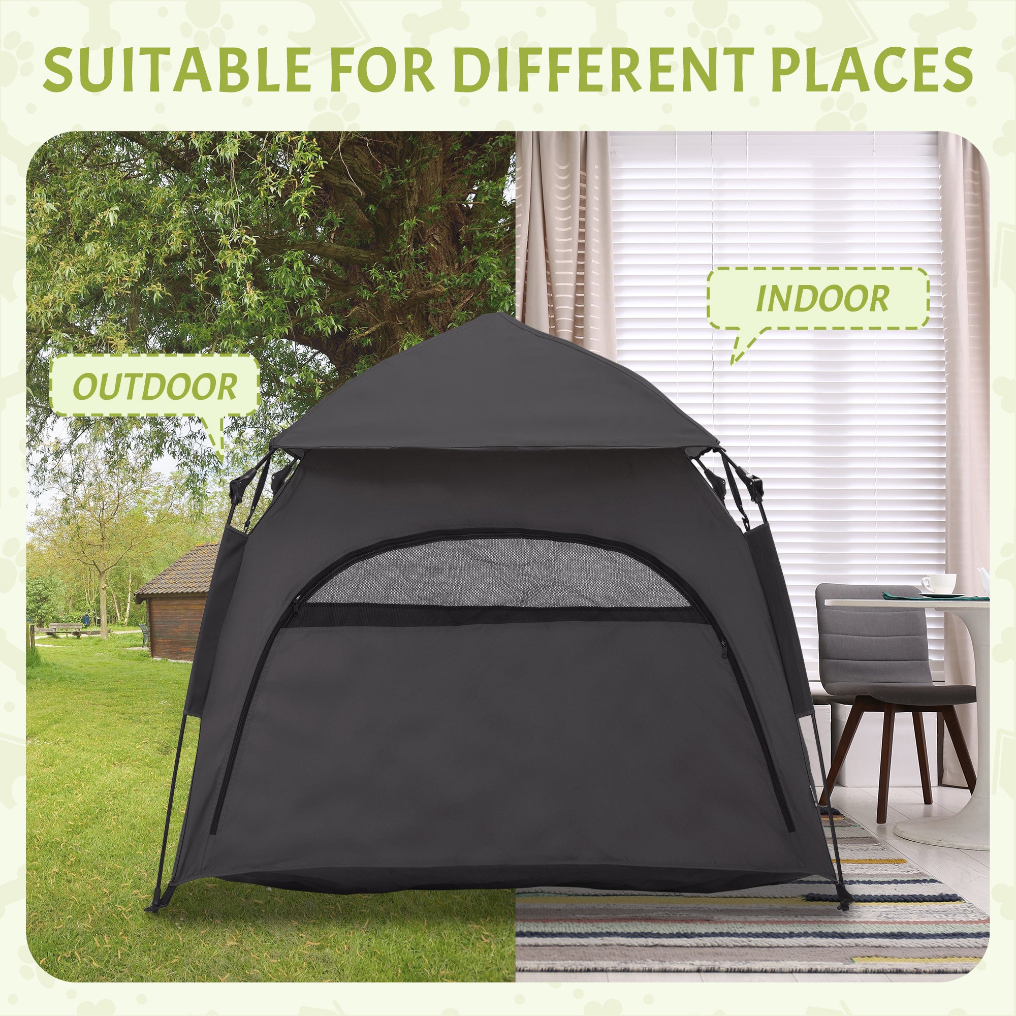 pawhut-tente-de-jeu-pliable-pour-chiens-et-chats-xl-en-oxford-r-sistant-l-eau-gr image 8
