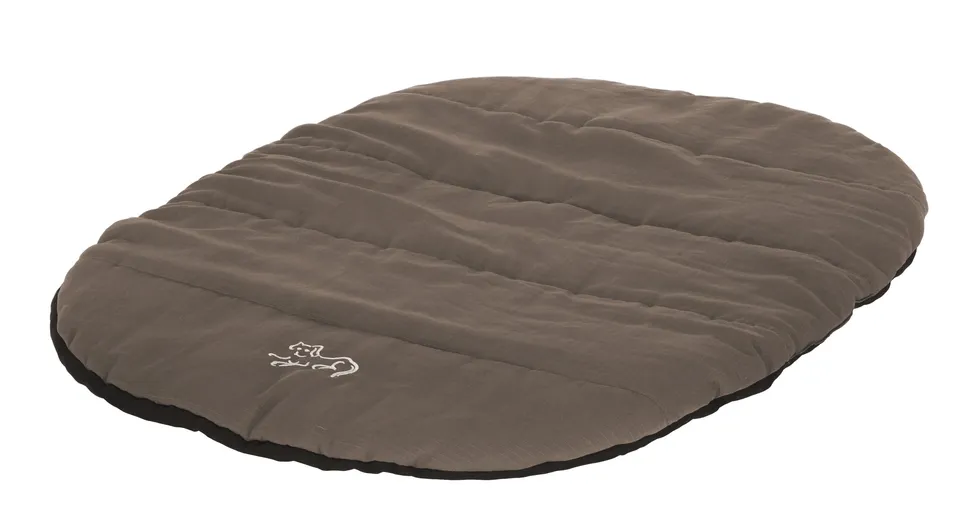 kerbl-pet-coussin-traveler-85x65cm-taupe-enroulable-avec-housse image 1