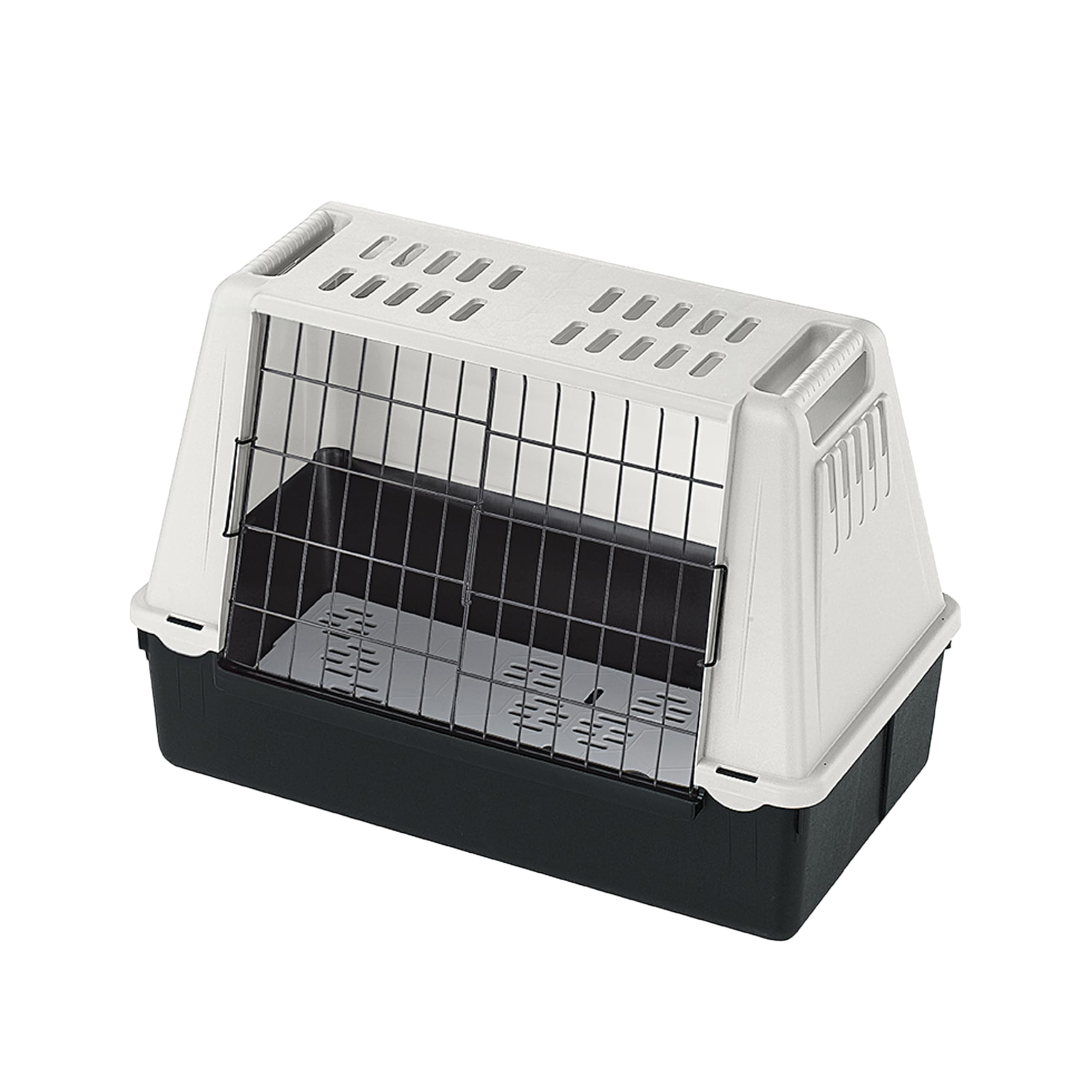 ferplast-atlas-car-mini-caisse-de-transport-chien-voiture-72-x-41-x-51-cm-grille image 1