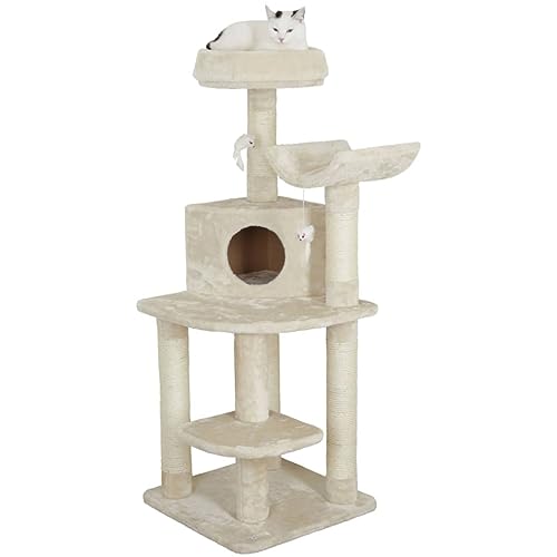 kerbl-pet-arbre-chat-d-angle-zirkonia-beige-50x60x130-cm image 6