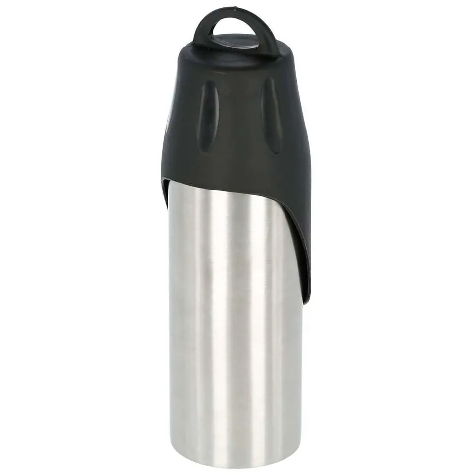 kerbl-pet-bouteille-de-voyage-inox-750ml-distributeur-eau-chien image 1
