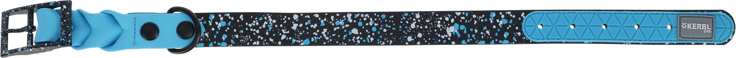 kerbl-lima-collier-chien-bleu-noir-25-mm-x-36-45-cm image 2