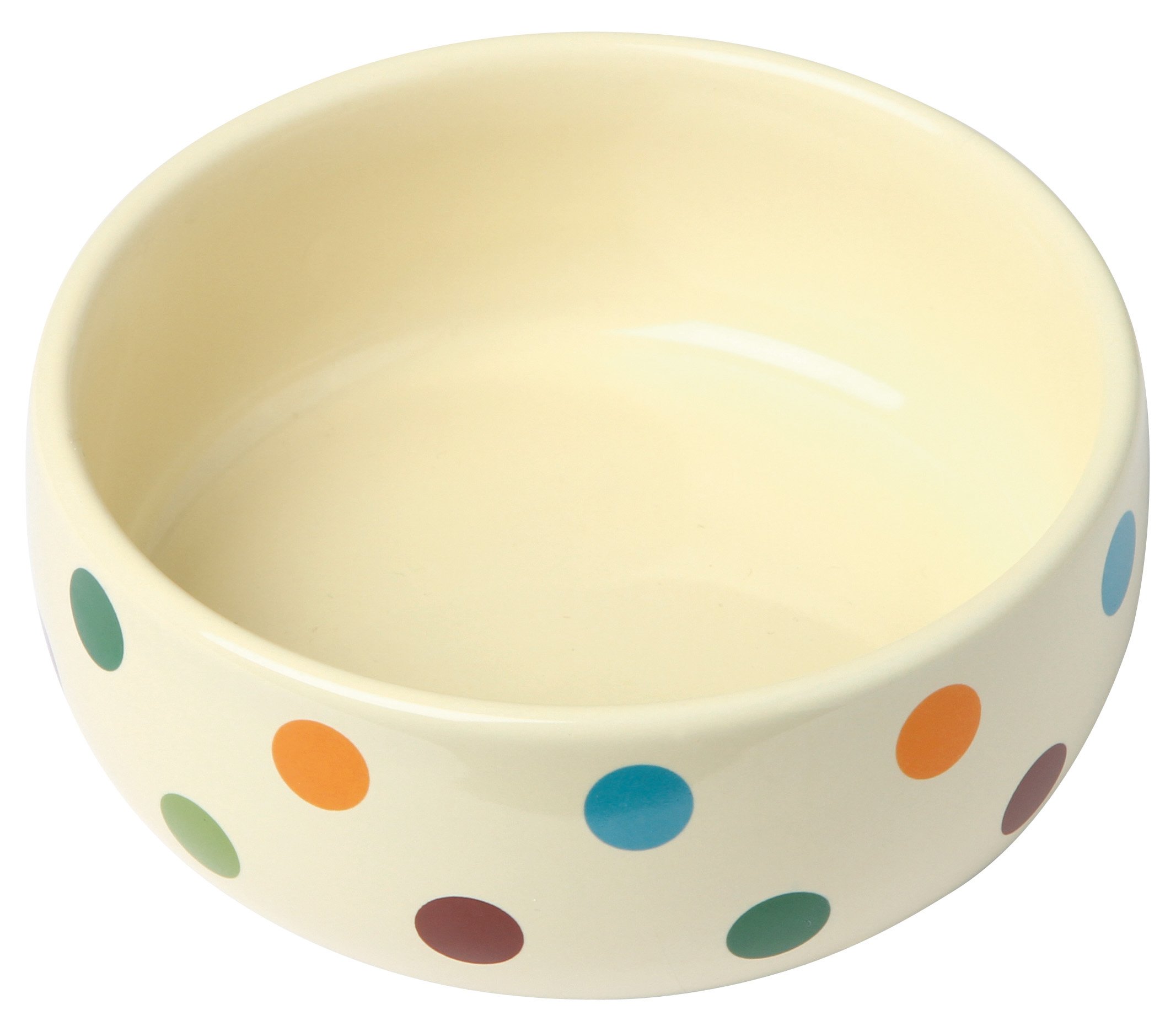 kerbl-82672-gamelle-c-ramique-dots-300-ml-pour-chien-lot-de-2 image 1