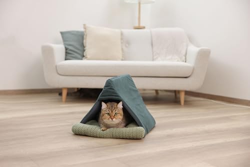 kerbl-pet-niche-douillette-anne-verte-45-x-40-x-34-cm image 8
