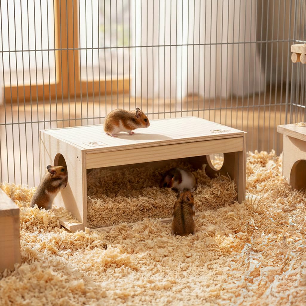 ferplast-arcade-home-maison-en-bois-pour-hamster-et-souris-29-x-15-3-x-12-cm image 4