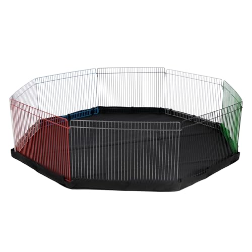 kerbl-pet-enclos-ext-rieur-m-tal-color-8-l-ments-34x23-cm-hamsters-et-souris image 7