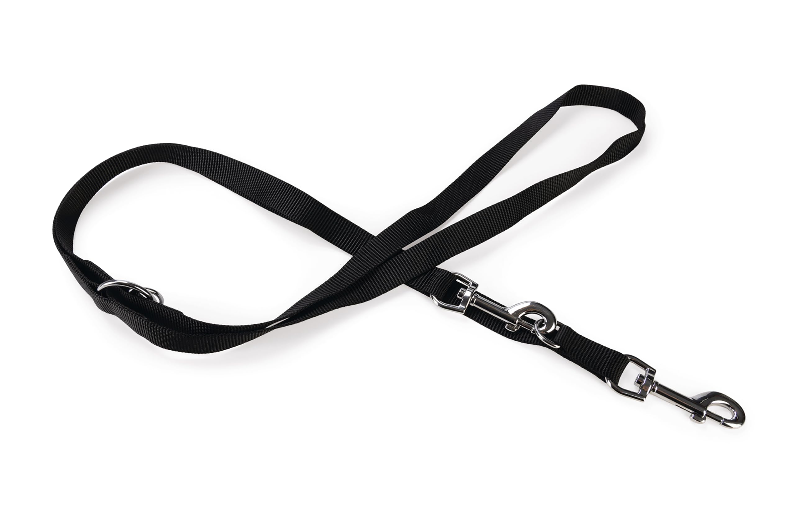 karlie-art-sportiv-basic-laisse-d-entra-nement-chien-nylon-noir-200-cm-x-25-mm image 1