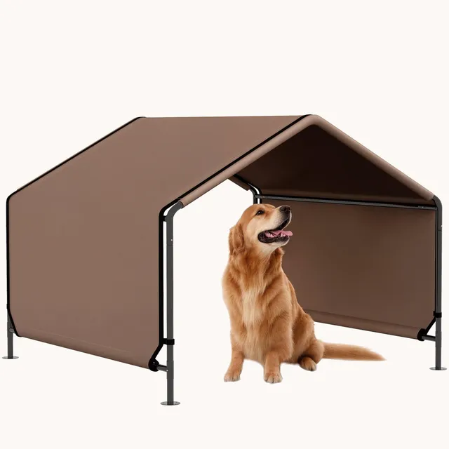 pawhut-tente-d-ombre-portable-pour-chien-imperm-able-pour-patio-et-ext-rieur-mar image 1
