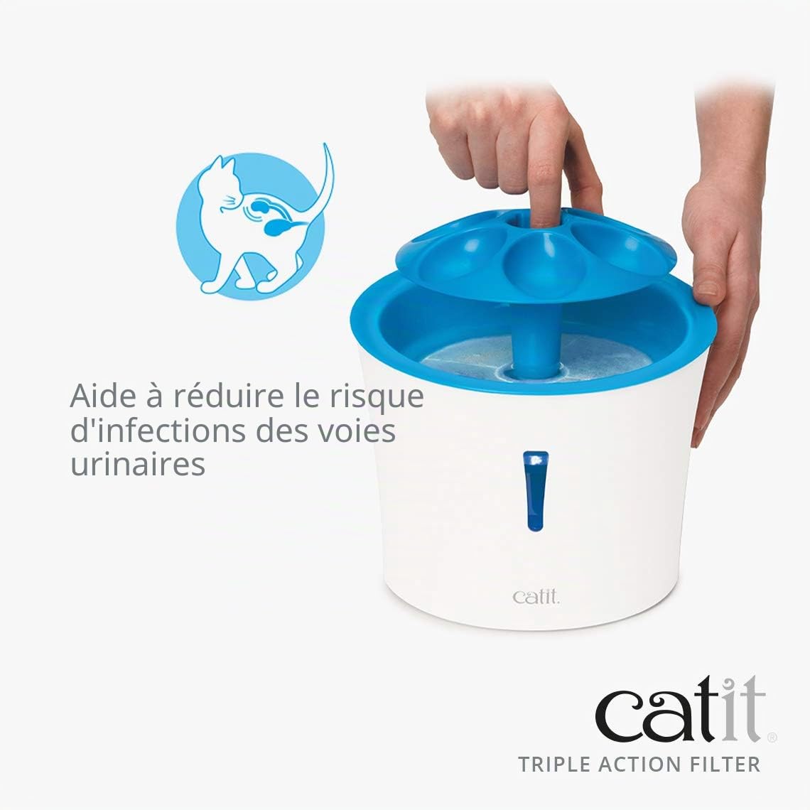 catit-triple-action-pack-de-12-filtres-pour-fontaine-fleur-pour-chat image 2