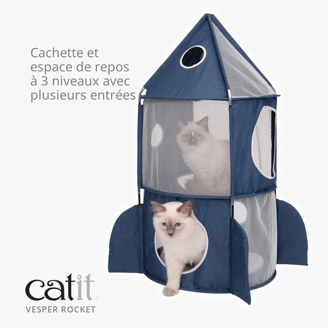 catit-vesper-fus-e-bleu-42001-tour-de-jeu-3-niveaux-pour-chat image 2