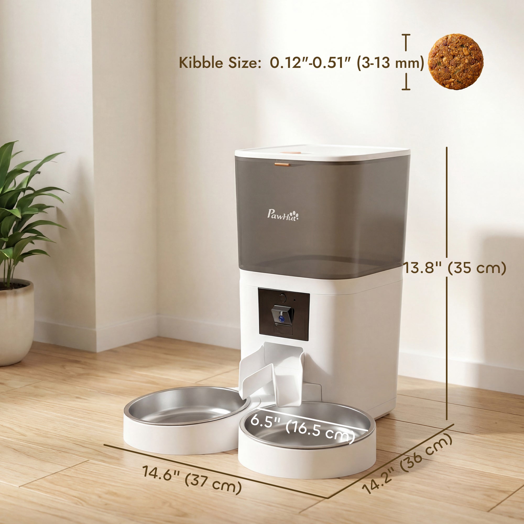 pawhut-distributeur-croquettes-chat-automatique-6l-avec-cam-ra-hd-wifi-2-4g-5g-e image 4