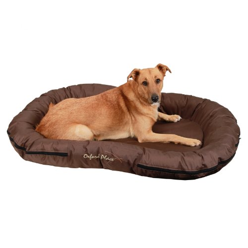 kerbl-oxford-place-coussin-liti-re-pour-chien-100-x-70-cm-marron image 6