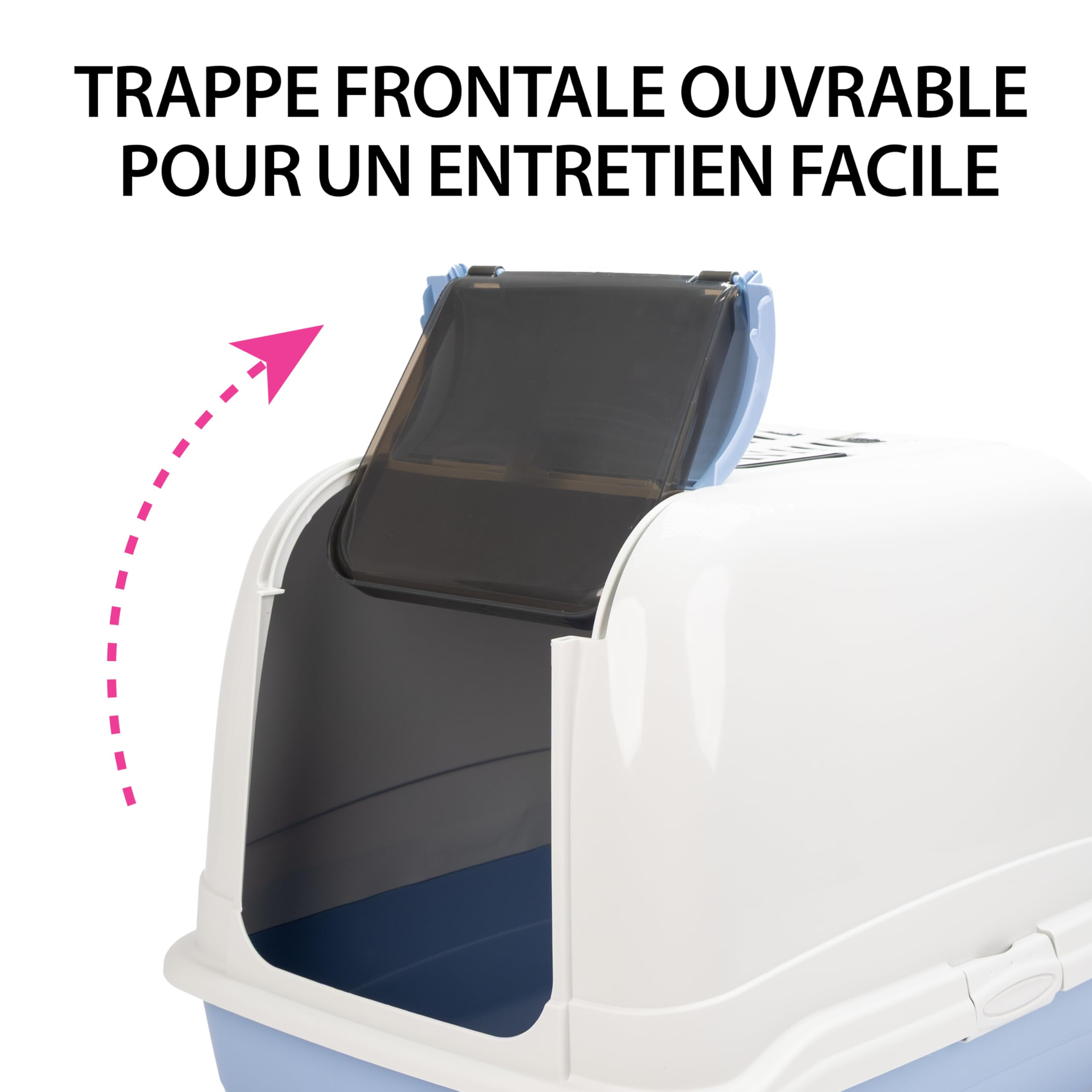 ferplast-maxi-bellacabrio-maison-de-toilette-ferm-e-pour-grand-chat-avec-filtre- image 6