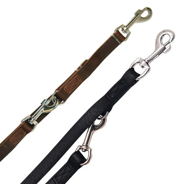 kerbl-vegas-laisse-pour-chien-en-cuir-noire-100-cm-x-20-mm image 1