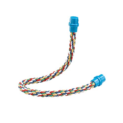 ferplast-perchoir-coton-flexible-pa-4114-moyen-66-cm-noir-pour-perroquet image 2