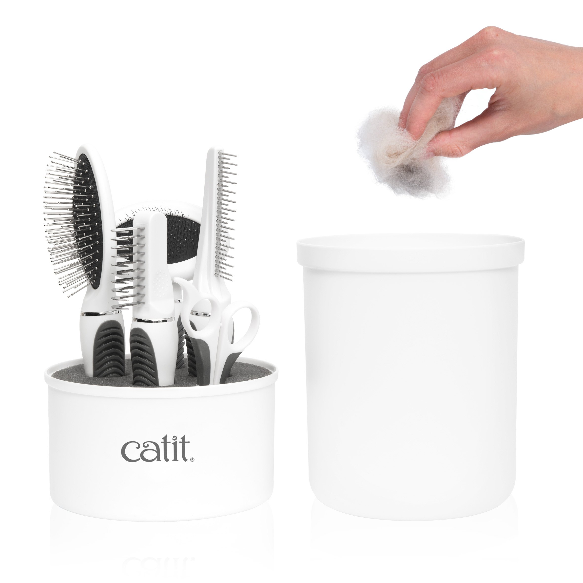 catit-kit-de-toilettage-pour-chats-poils-longs-5-outils image 2
