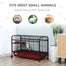 pawhut-cage-petits-animaux-41-pouces-avec-mangeoire-roulettes-rampe-et-plateform image 6