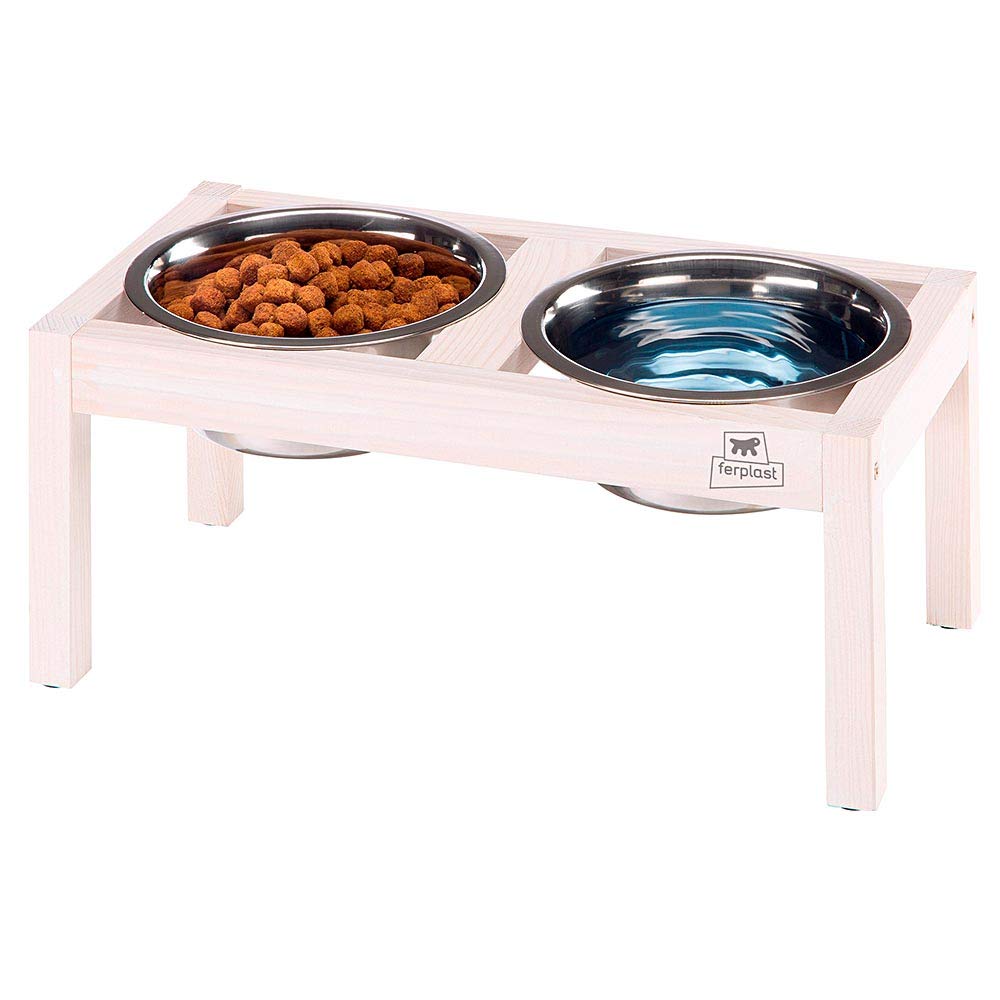 ferplast-duo-feed-support-gamelle-chien-avec-2-bols-inox-orion-1-litre-antid-rap image 2