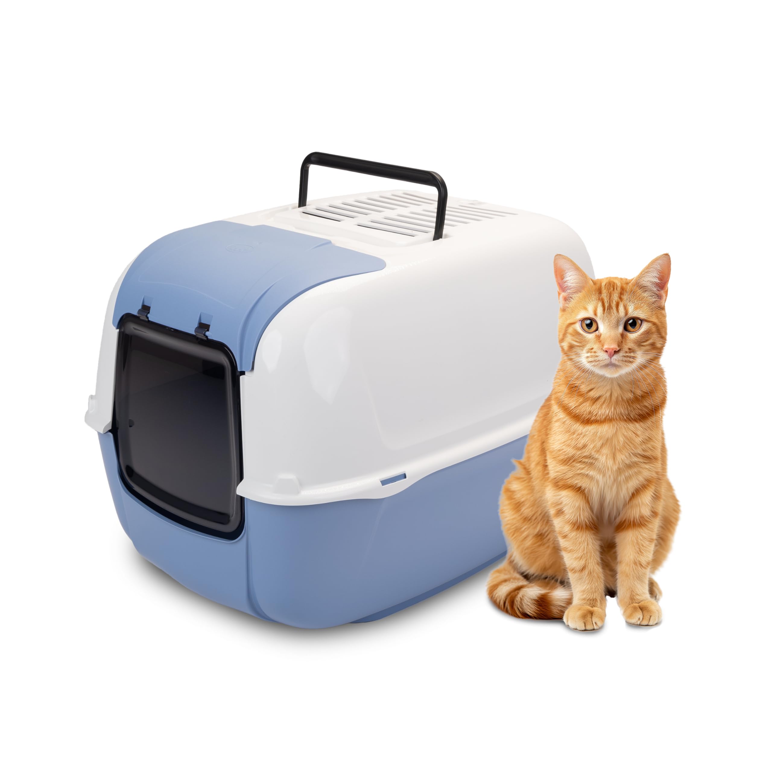 ferplast-prima-decor-maison-de-toilette-pour-chat-rose-39-5-x-52-5-x-38-cm-avec- image 8