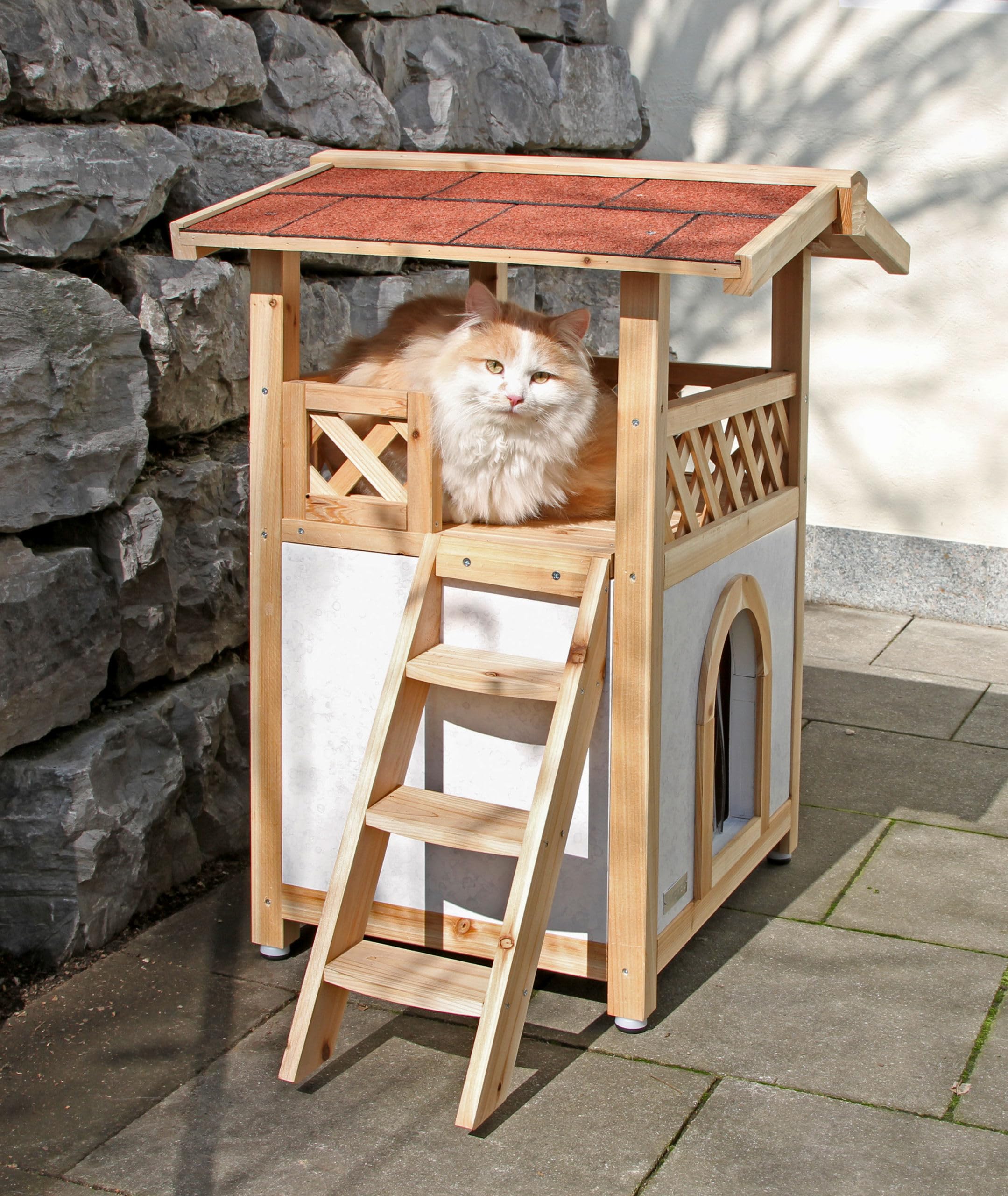 kerbl-maisonnette-pour-chat-tyrol-alpin-88x57x77-cm-abri-ext-rieur-isol image 5