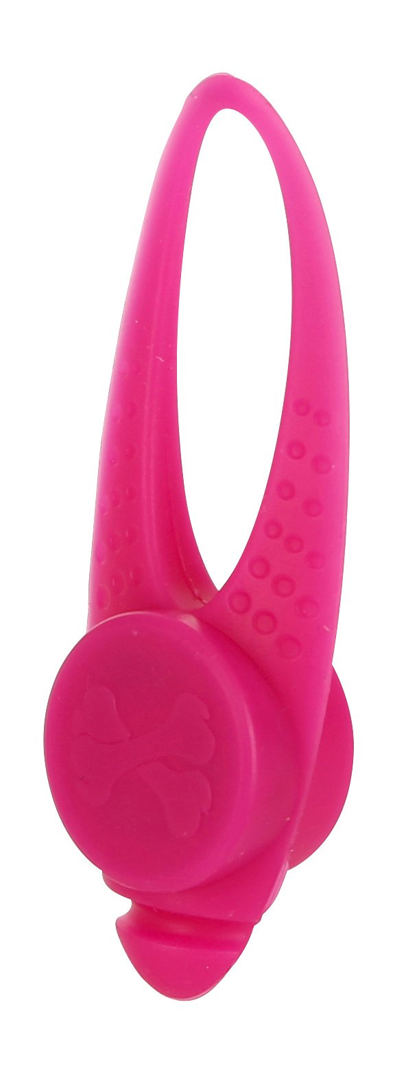 kerbl-pet-pendentif-led-maxi-safe-silicone-rouge-8x3cm image 1