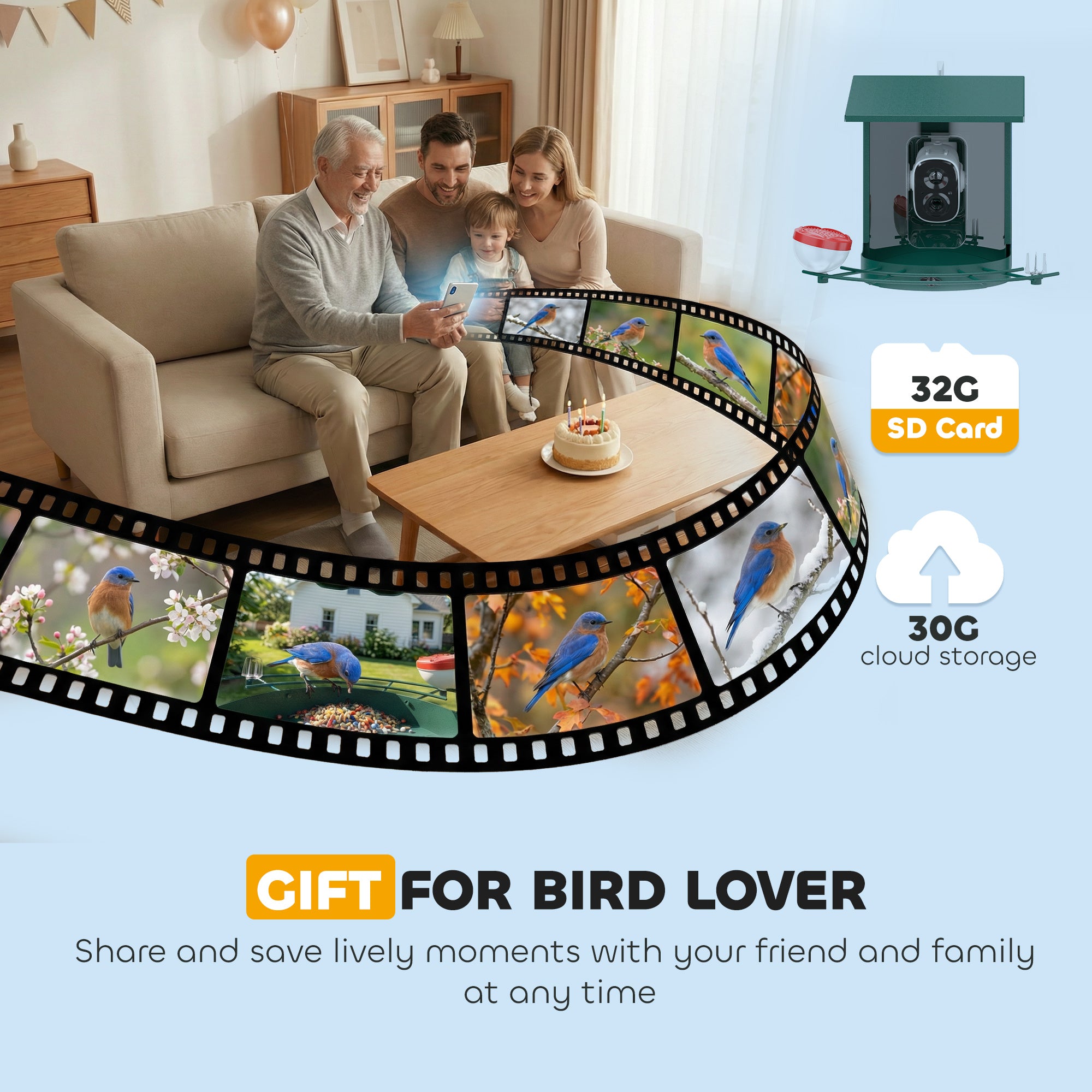 pawhut-mangeoire-oiseaux-connect-e-solaire-3w-avec-cam-ra-2k-ia-16000-esp-ces-et image 8