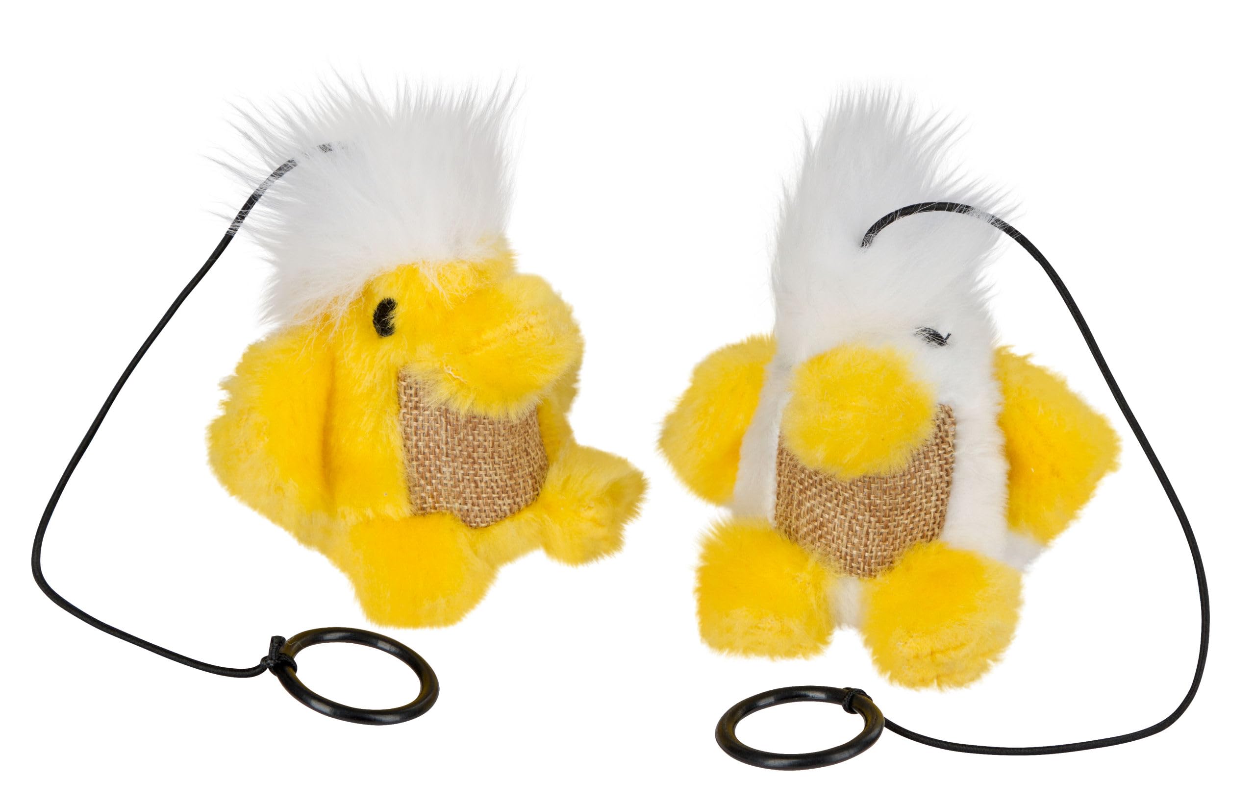 kerbl-chico-jouet-pour-oiseau-9-cm-peluche-et-jute image 1