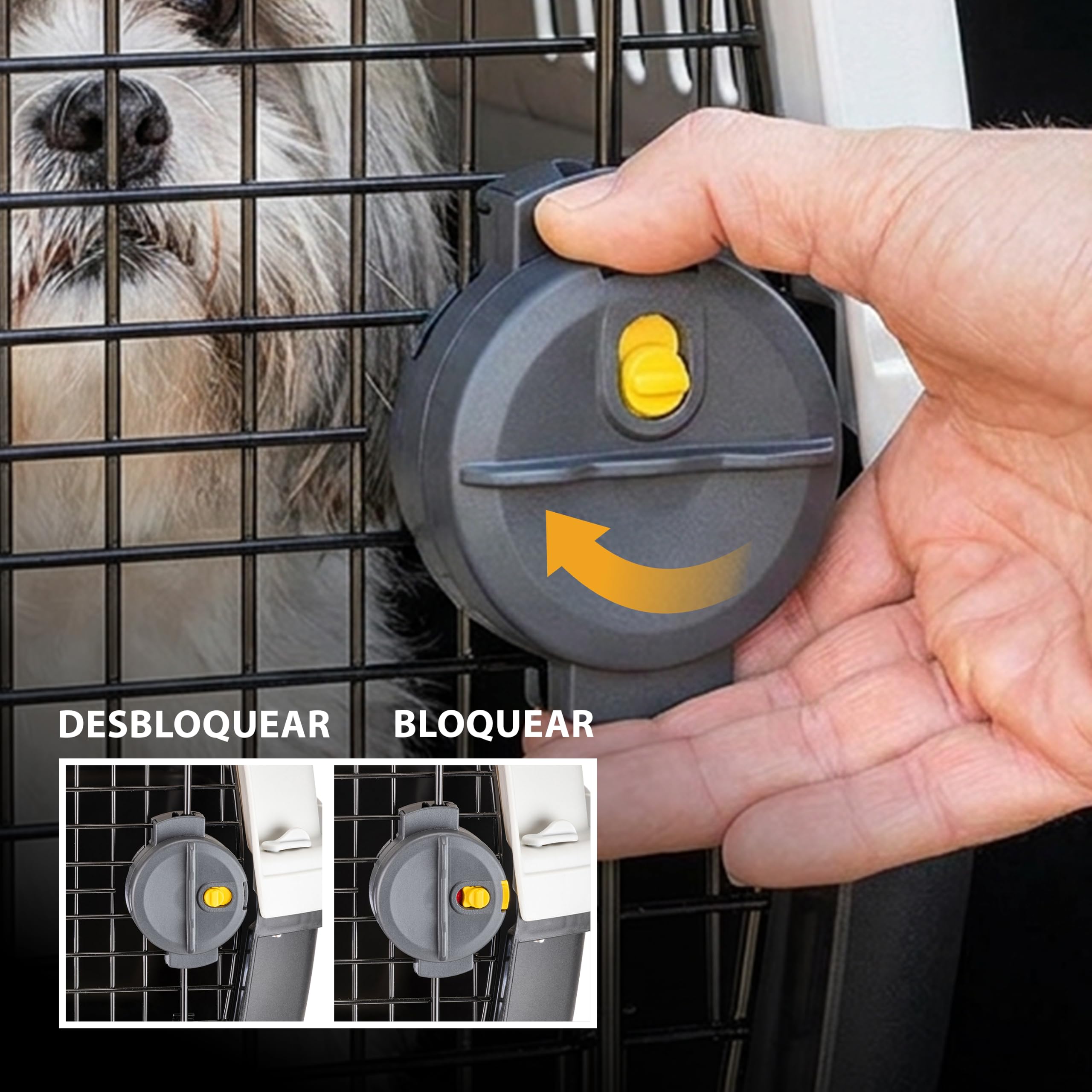 ferplast-clipper-1-caisse-de-transport-chat-et-petit-chien-50-x-33-x-32-cm-iata- image 7