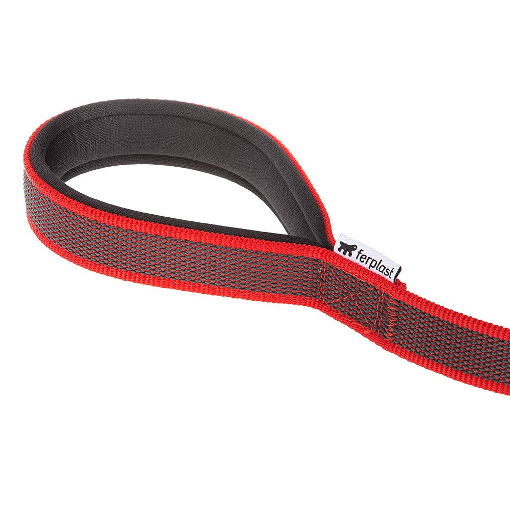 ferplast-daytona-gummy-matic-ga20-200-laisse-chien-dressage-rouge image 4