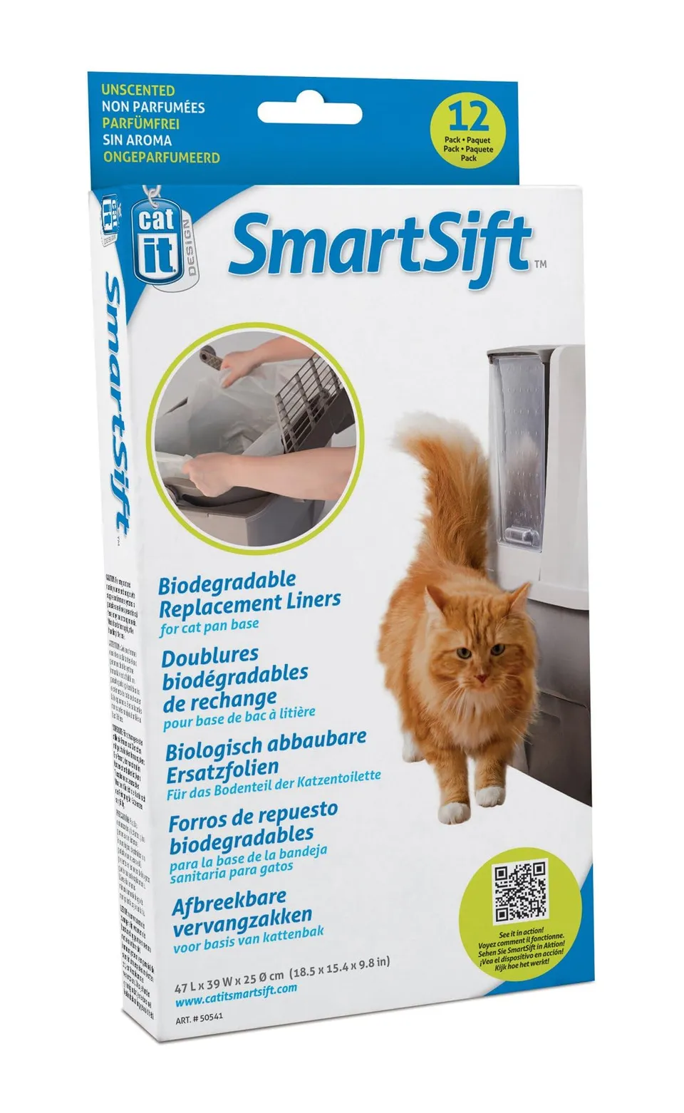 catit-smartsift-doublures-sacs-pour-liti-re-lot-de-12-pi-ces image 1