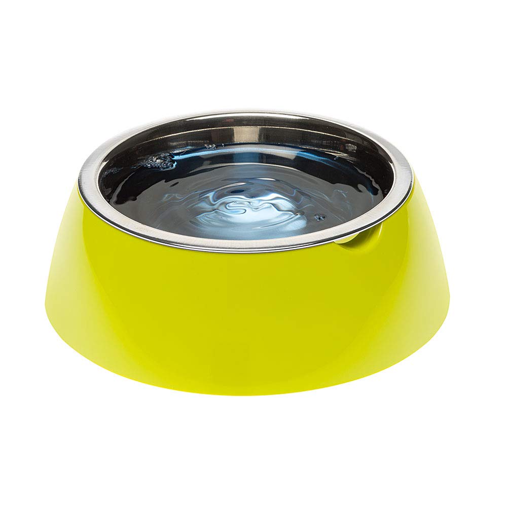 ferplast-jolie-gamelle-chien-et-chat-inox-avec-support-plastique-vert-moyen-0-9- image 4