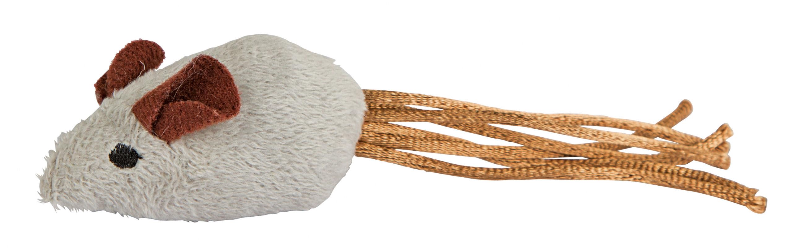 kerbl-souris-de-jeu-blanche-et-grise-7-x-4-cm image 3