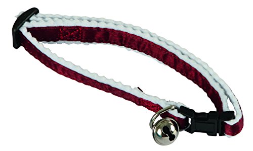 kerbl-collier-r-fl-chissant-pour-chat-rouge-10-mm-lot-de-3-avec-grelot image 2