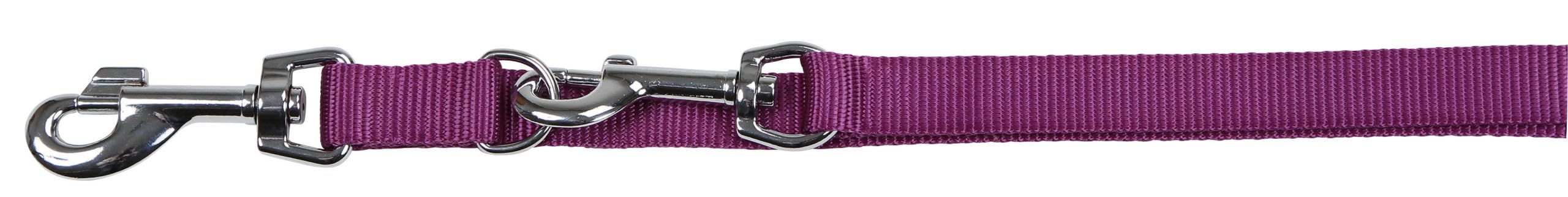 kerbl-pet-laisse-miami-violette-200-cm-x-20-mm-nylon-3-positions image 2