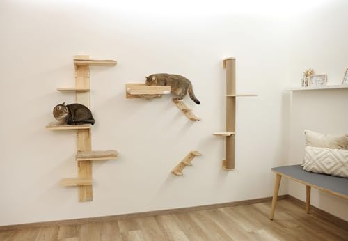 kerbl-pet-arbre-chat-timber-naturel-127-cm-bois-massif-et-jute image 8