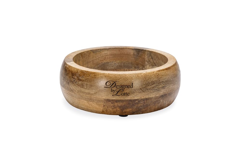 karlie-lotte-mandira-gamelle-bois-avec-2-bols-inox-marron image 5