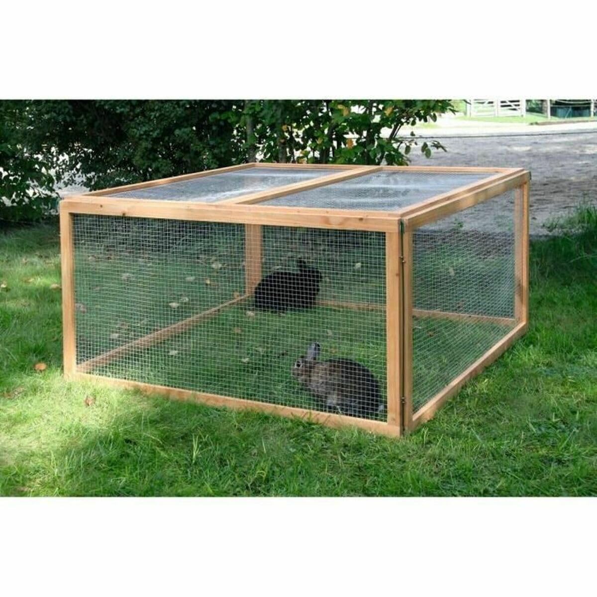 kerbl-vario-enclos-ext-rieur-pour-petits-animaux-120-x-120-x-59-cm-bois-et-grill image 4