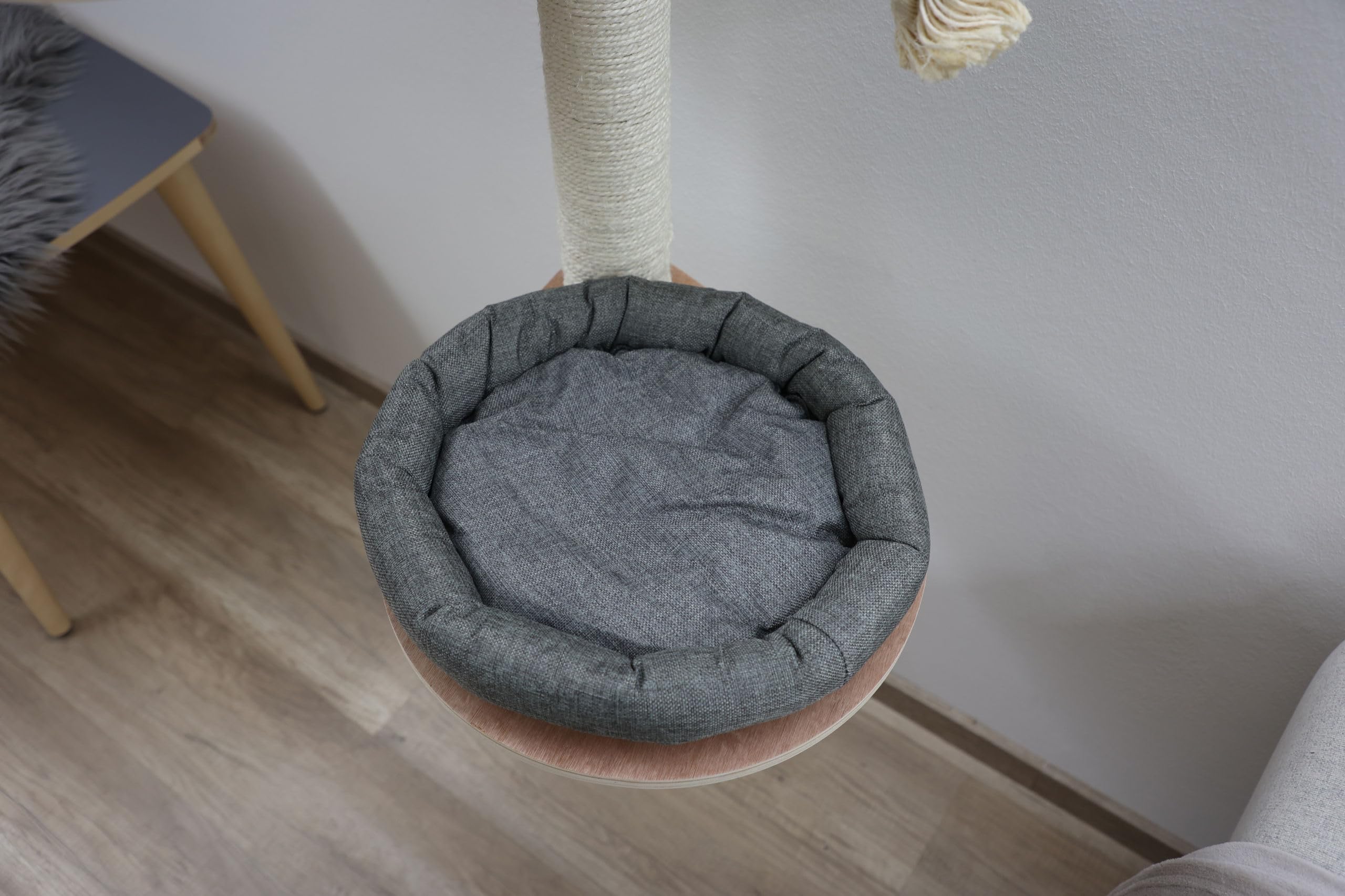 kerbl-dolomit-2-0-tofana-81545-arbre-chat-mural-gris-160-cm image 8