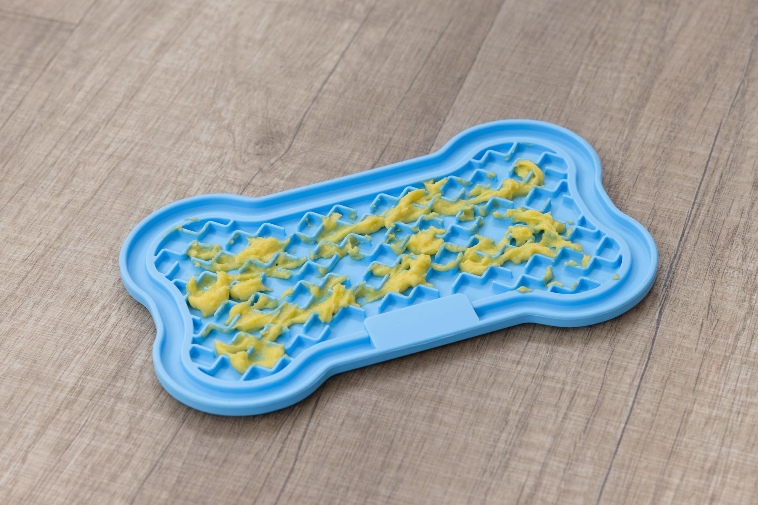 kerbl-pet-tapis-l-cher-pour-chiens-et-chats-22-x-13-cm-silicone-bleu-antid-rapan image 5