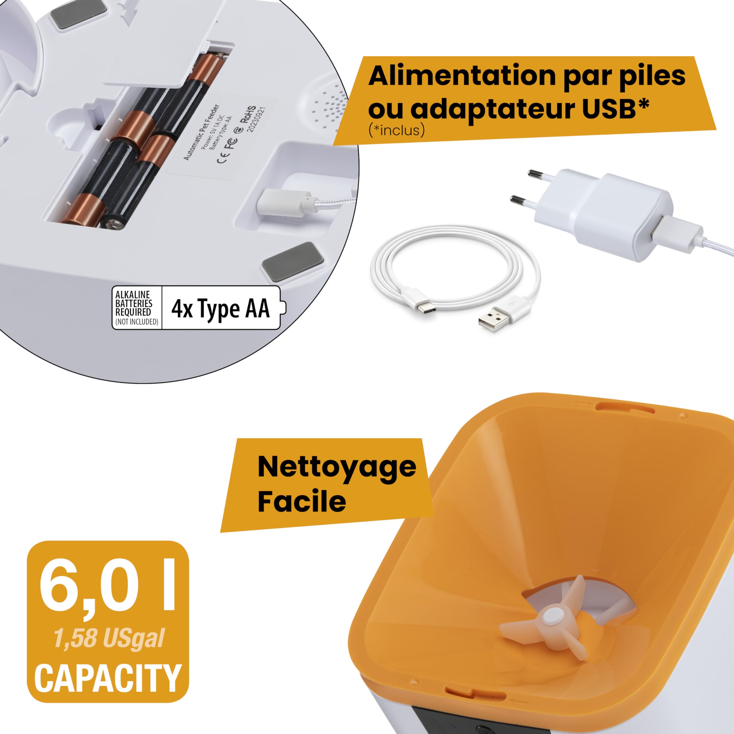 ferplast-risto-pet-smart-distributeur-croquettes-automatique-6-l-avec-cam-ra-app image 6