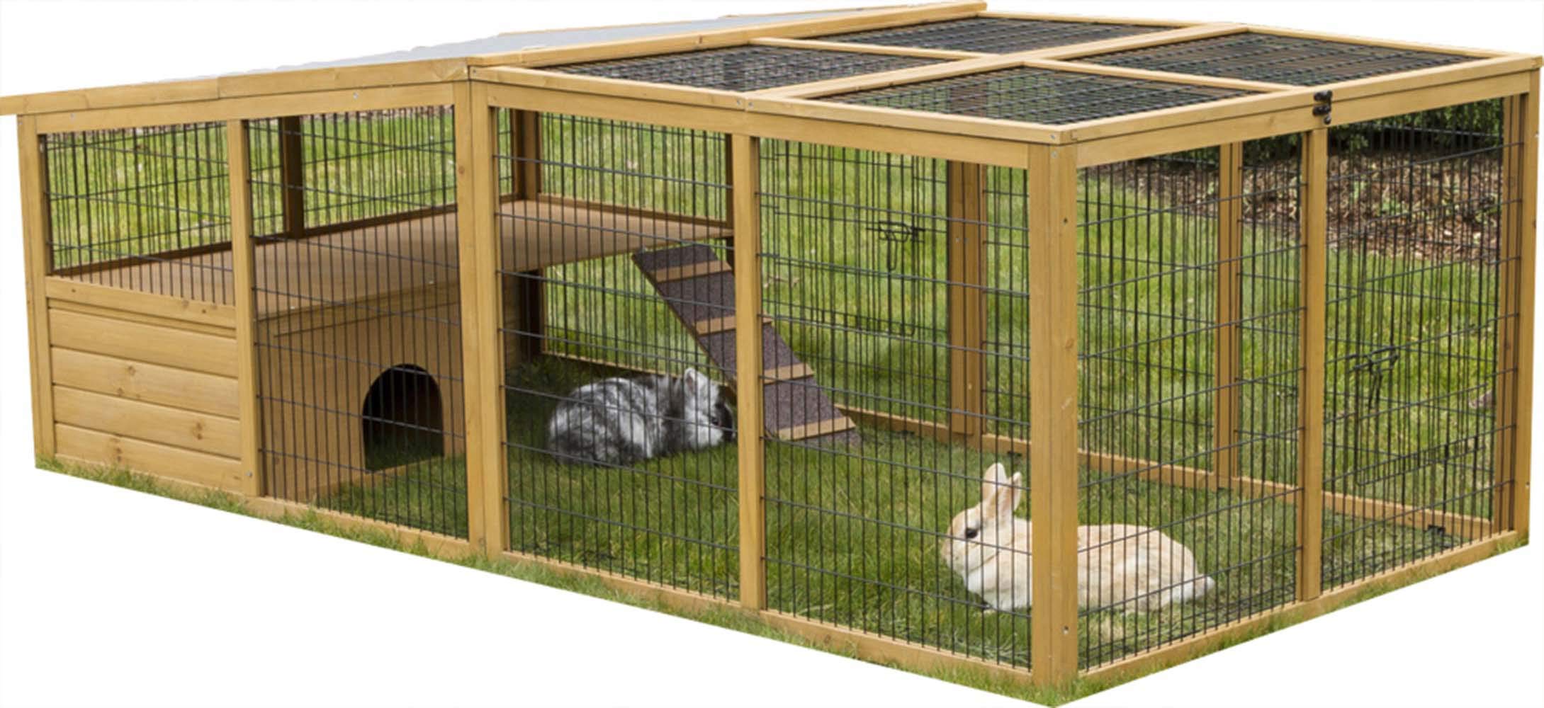 kerbl-pet-enclos-ext-rieur-220x115x75-cm-avec-barri-re-anti-fuite-lapins image 1
